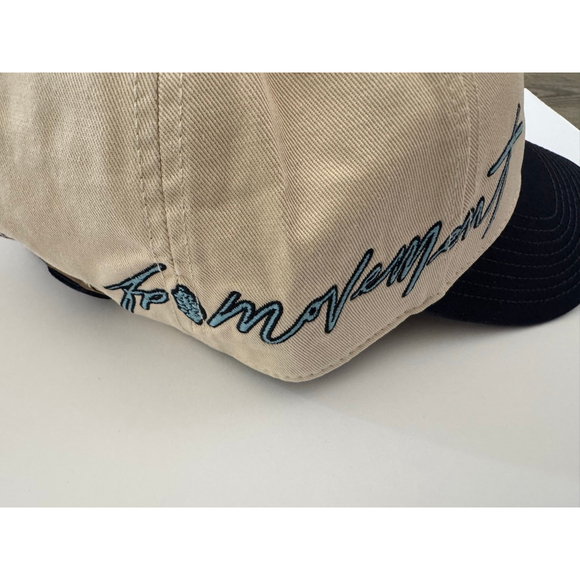 Free People Movement Double Hitter Baseball Hat Navy Combo NWT - Picture 4 of 7